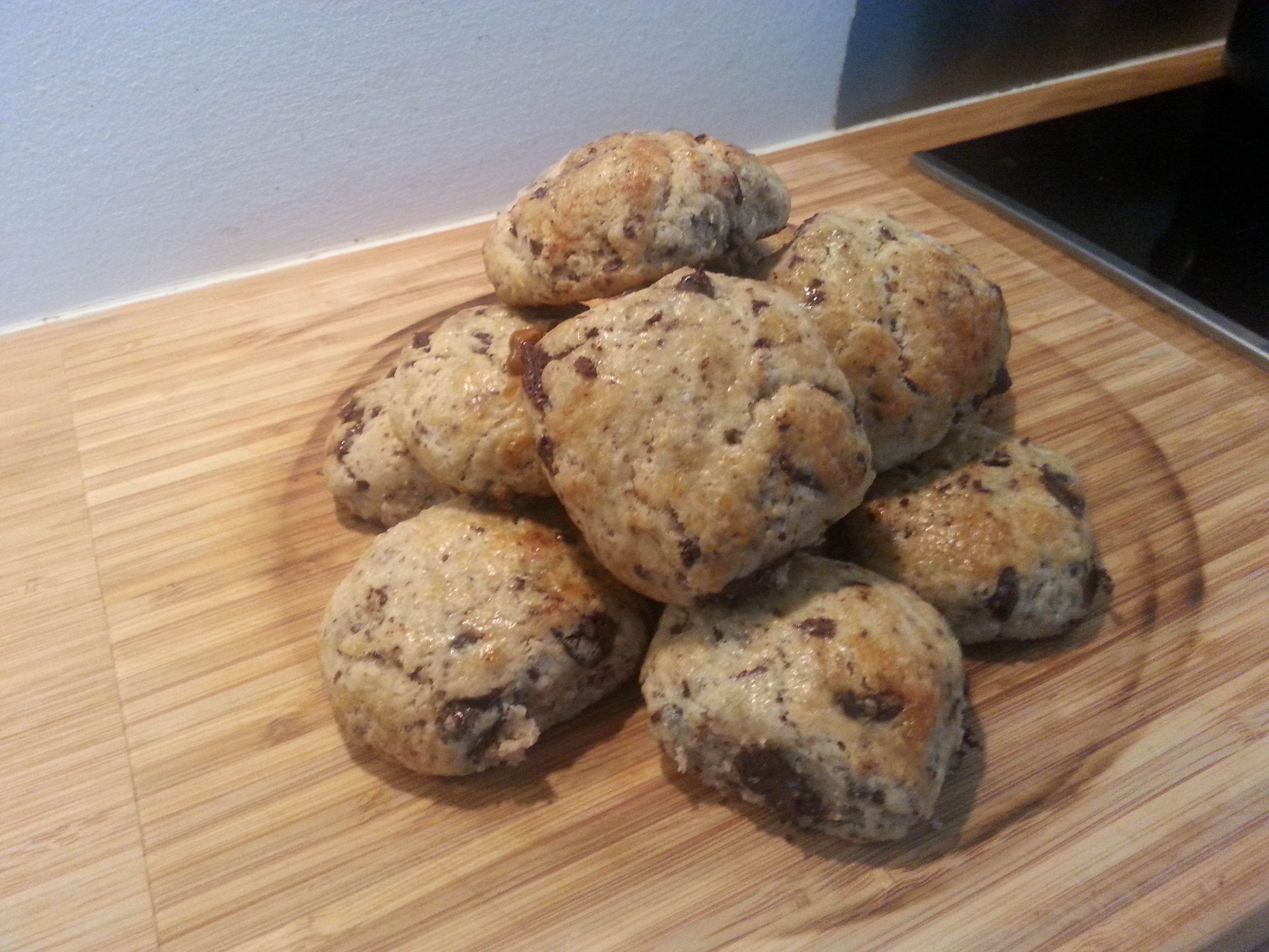 Chokoladescones