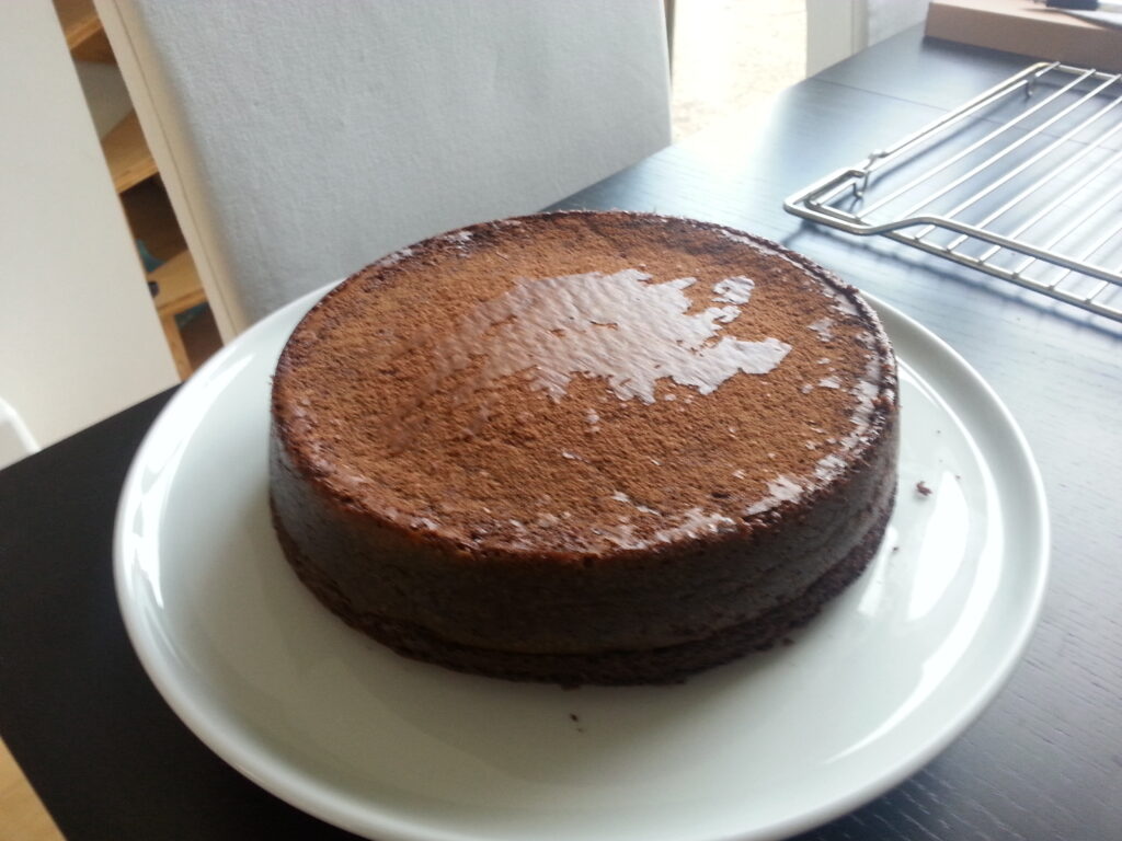 Chokoladetrøffelkage