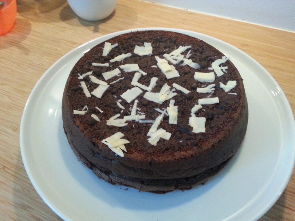 Chokoladetrøffelkage
