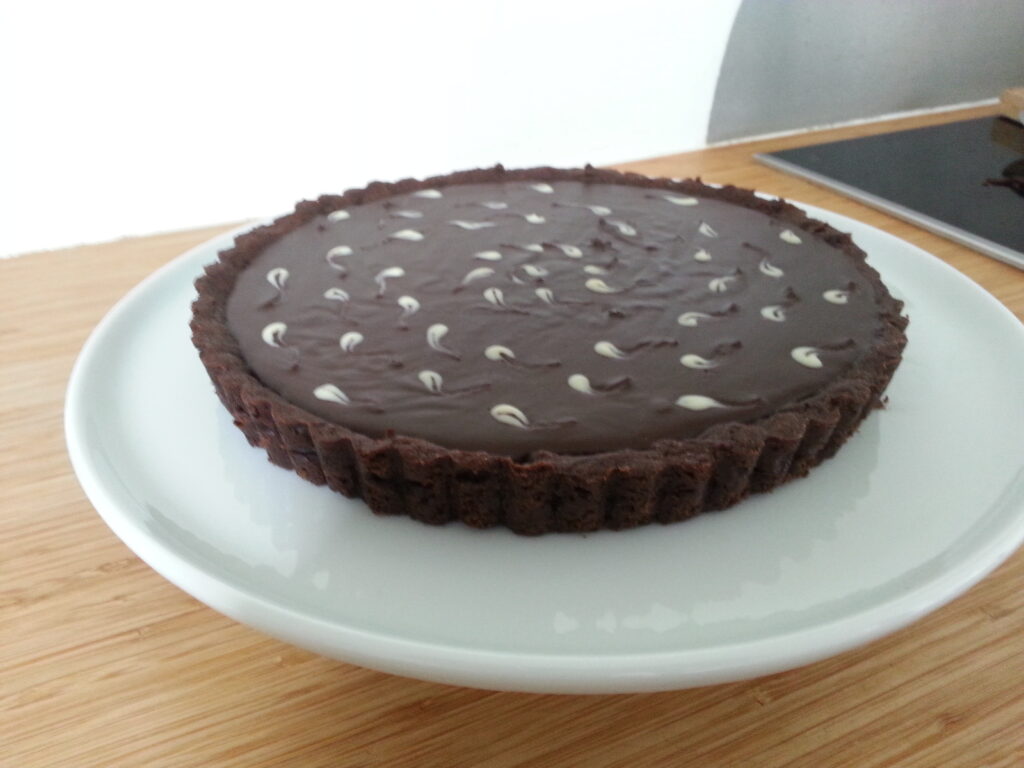 Chokolade trøffel tærte