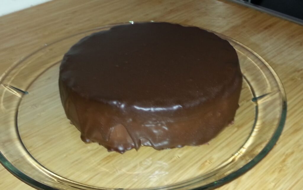 Blød chokoladeglasur