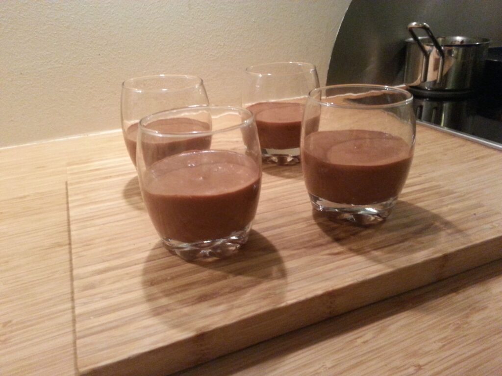 Chokolademousse uden fløde