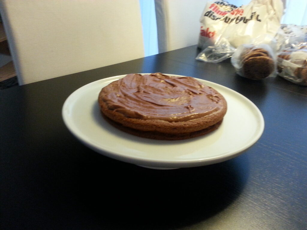 Chokolade-moussekage (uden mel)